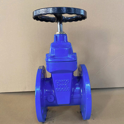 Ggg50 Dn100の非錆つく延性がある鉄の喧騒F4の弾力性のあるつけられていたゲート弁