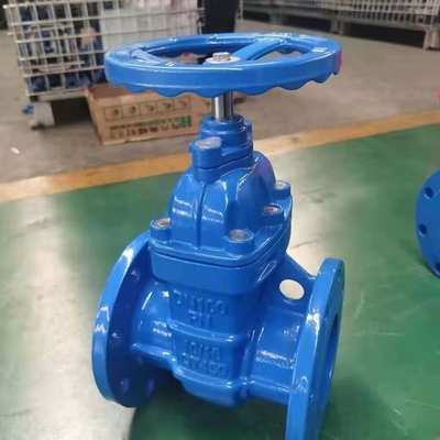 QT450は鋳鉄の鋳造物鋼鉄PN16 Dn200をゲート弁 フランジを付けたようになった水のための