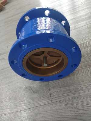 マフラーQT450のフランジのタイプは非下水PN10 PN16の鉄を沈黙させる弁を戻す